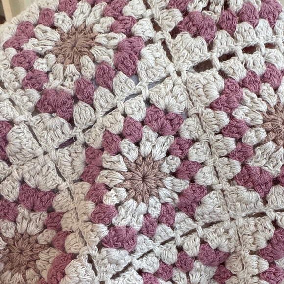 Zara Pink and Cream Crochet Kids One Piece - Picture 6 of 7